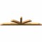 Ekena Millwork Richland Rough Sawn Timber Gable Bracket, Western Red Cedar, 96"W x 24"H x 4"D x 4"F, 6/12 Pitch GBW096X24X0404RIC00RWR - alternate 2